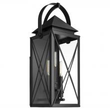  73-25-59 - Mystic 25 inches, 3 Light Lantern, Matte Black