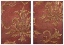 RED & GOLD RELIEF