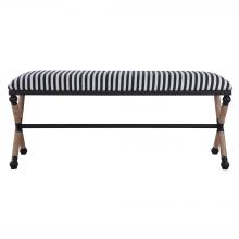  23527 - Braddock Striped Bench