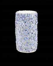  2000-0035 - Jessamine Blue & White Accent Table