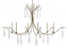  9000-0545 - Marshallia Large Gold Chandelier