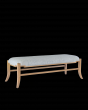  7000-1002 - Melanie Blonde Bench, Greenlight Powder