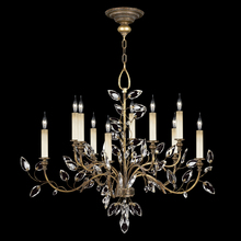  775940ST - Crystal Laurel 43"W Round Chandelier