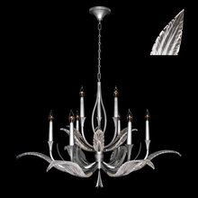  893640-11ST - Plume 45"W Round Chandelier